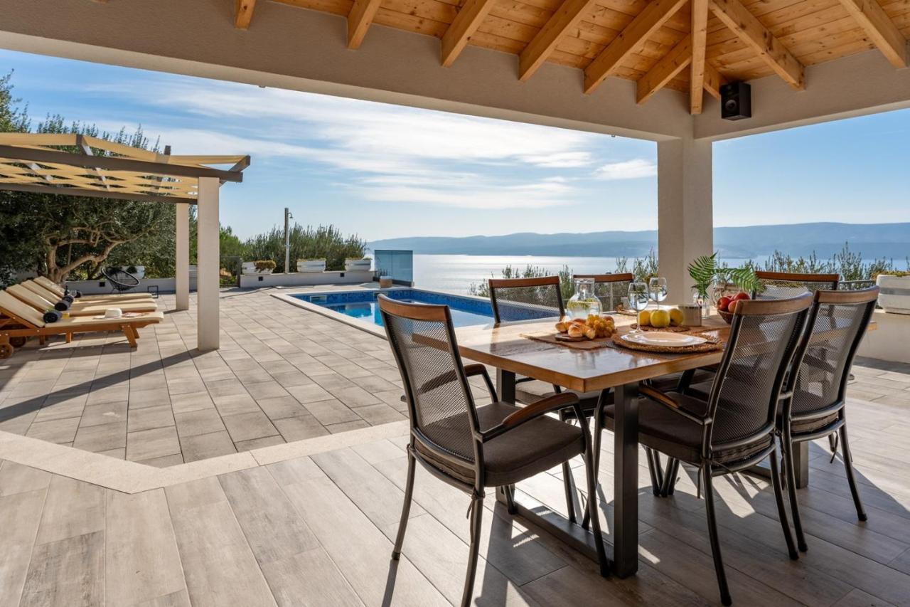 Villa Dream With Private Pool, 2 Bedrooms With En-Suite Bathrooms, Sea View Omis Exterior photo