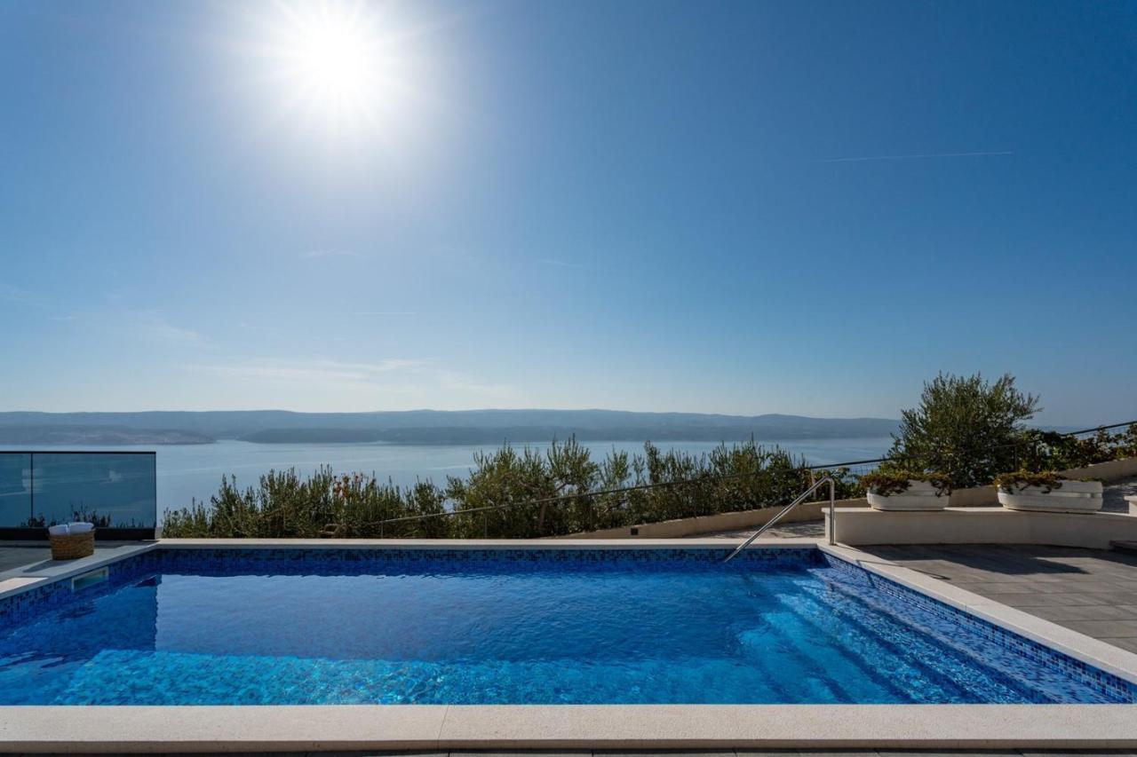 Villa Dream With Private Pool, 2 Bedrooms With En-Suite Bathrooms, Sea View Omis Exterior photo