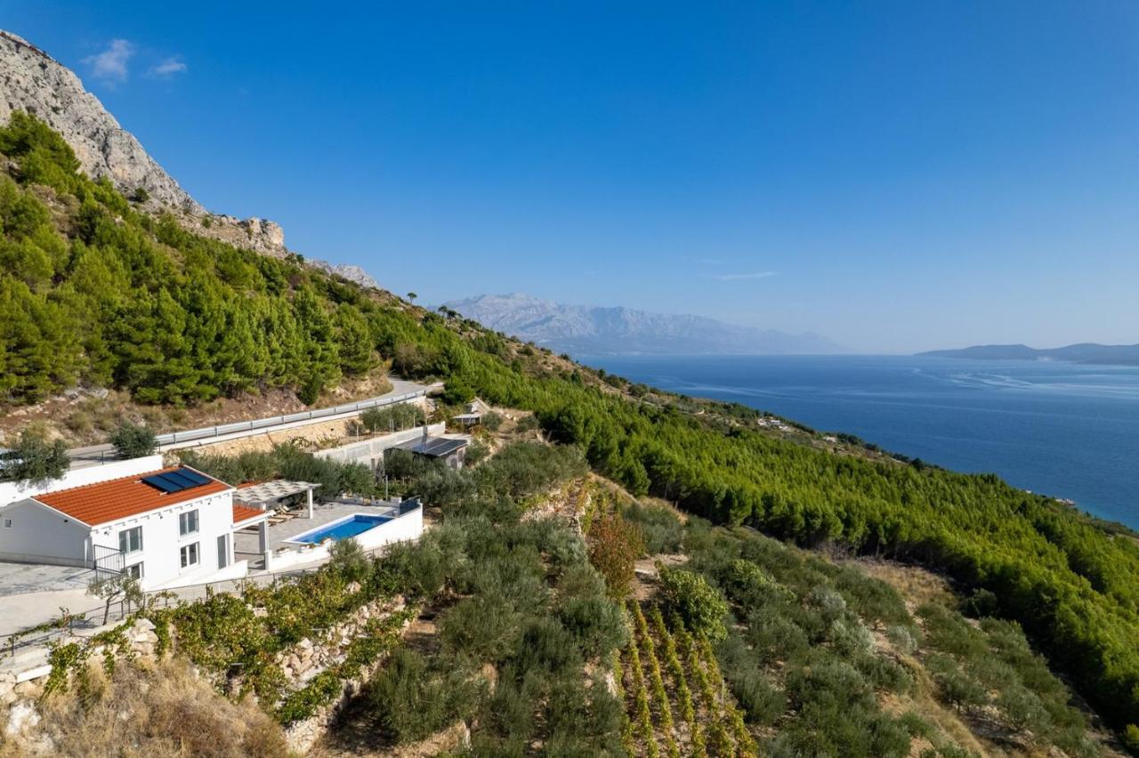 Villa Dream With Private Pool, 2 Bedrooms With En-Suite Bathrooms, Sea View Omis Exterior photo