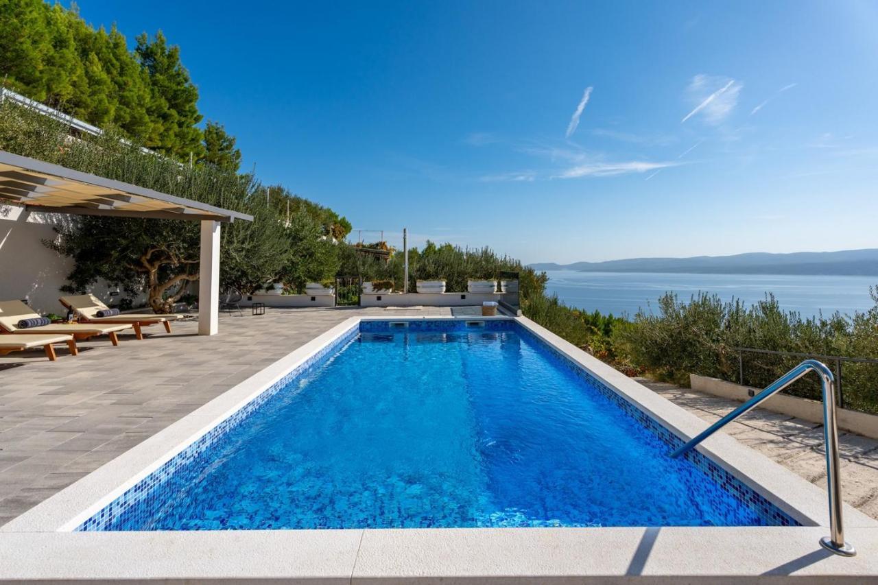 Villa Dream With Private Pool, 2 Bedrooms With En-Suite Bathrooms, Sea View Omis Exterior photo